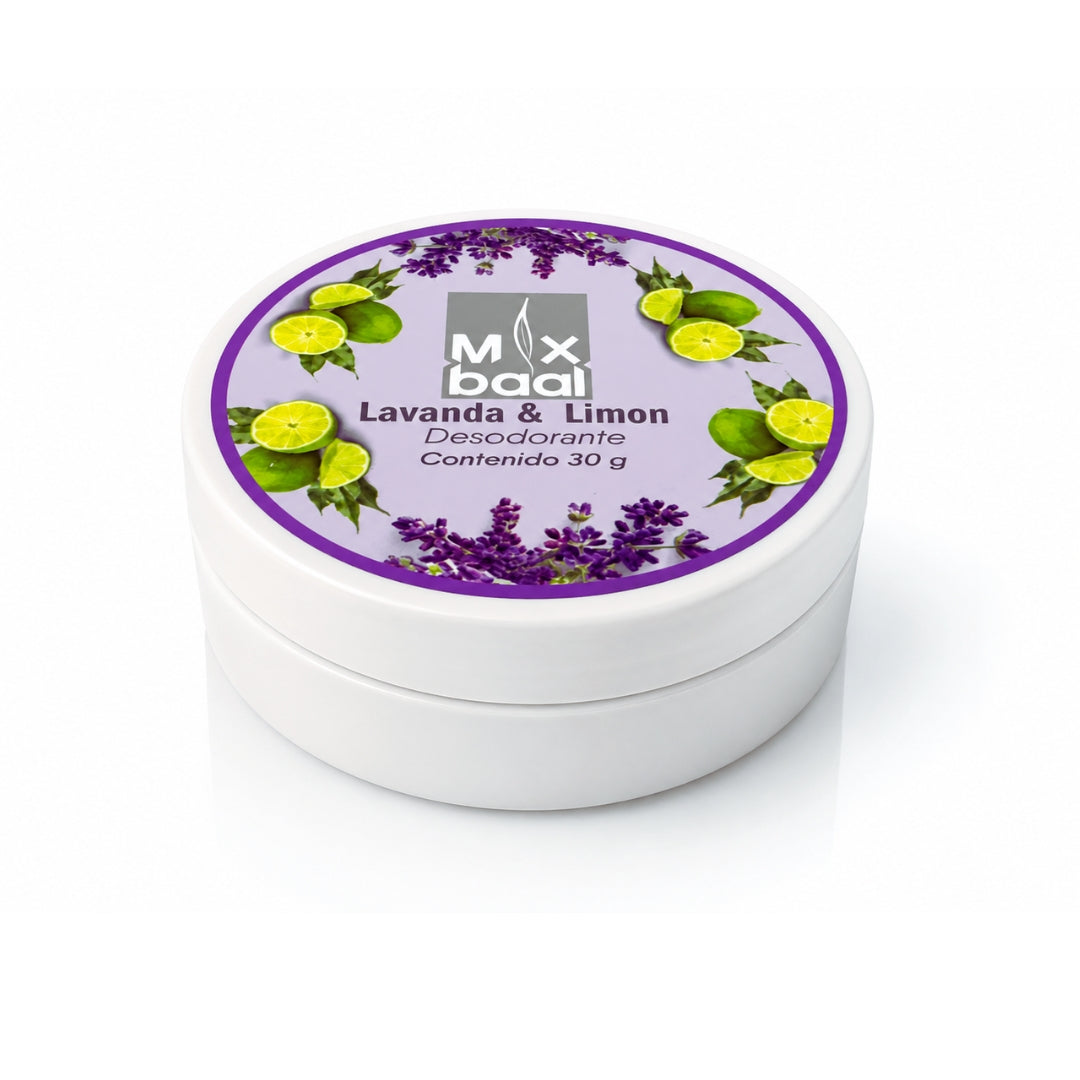 Lavanda & Limón (Desodorante en crema para humor ligero o adolescentes) 30 g