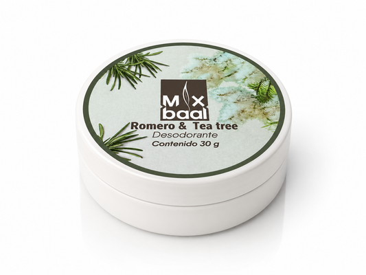 Romero & Tea tree (Desodorante en crema para humor fuerte) 30 g