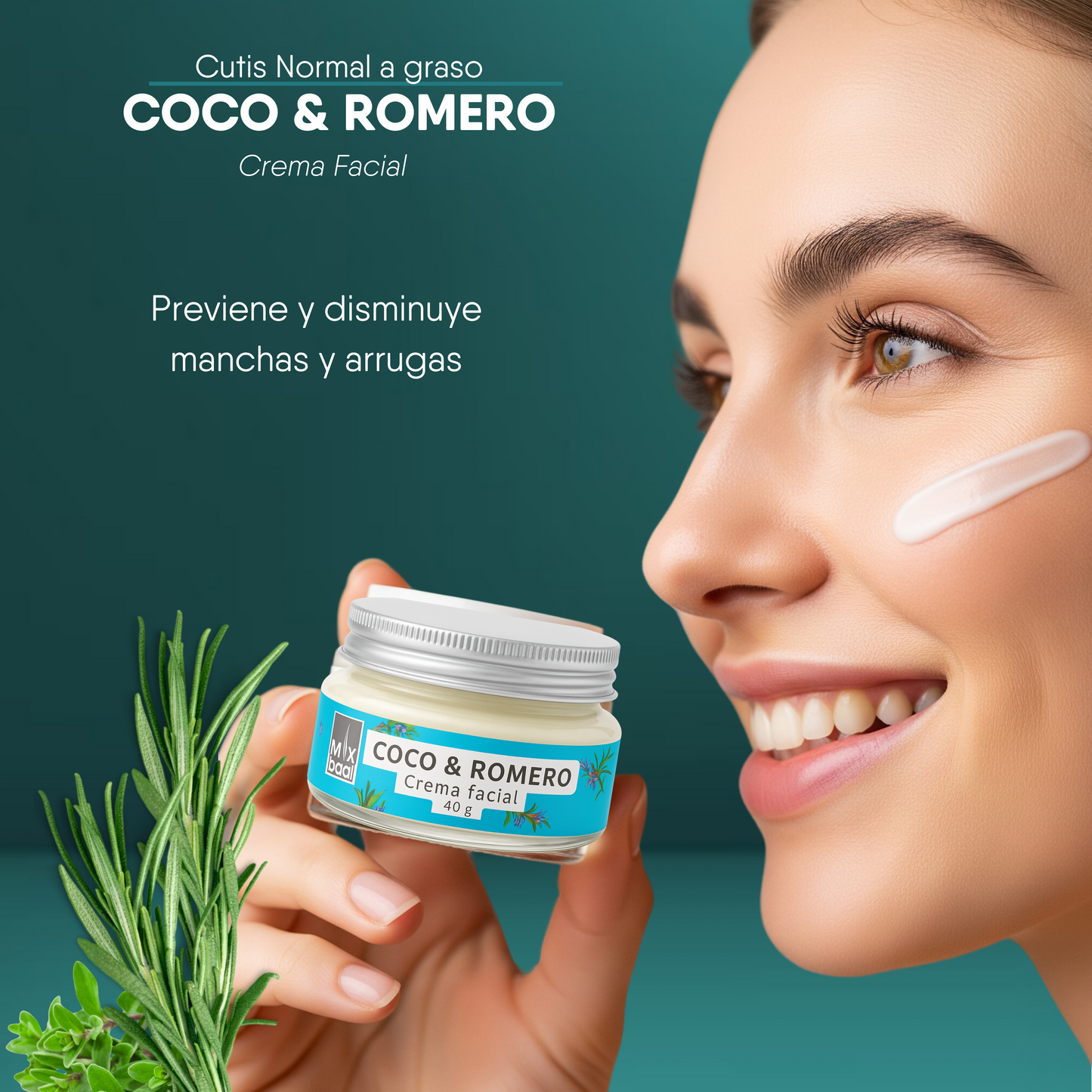 Coco & Romero, crema facial humectante