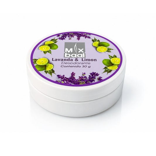 Lavanda & Limón (Desodorante en crema para humor ligero o adolescentes) 30 g